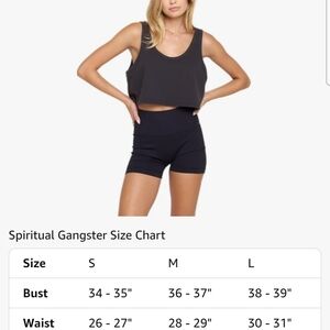 Spiritual Gangster Bree Boxy Tank Large